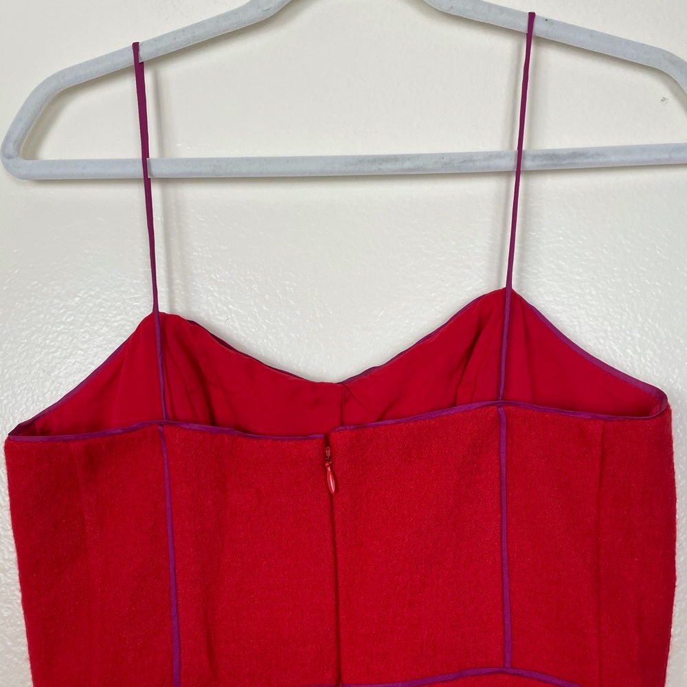 Banana Republic Size 6 Piped Corset Wool Dress - Picture 9 of 11